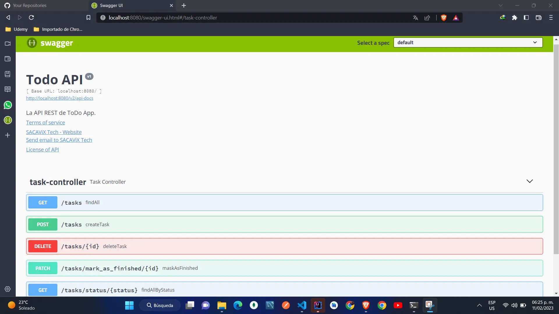 APIRest TODO List
